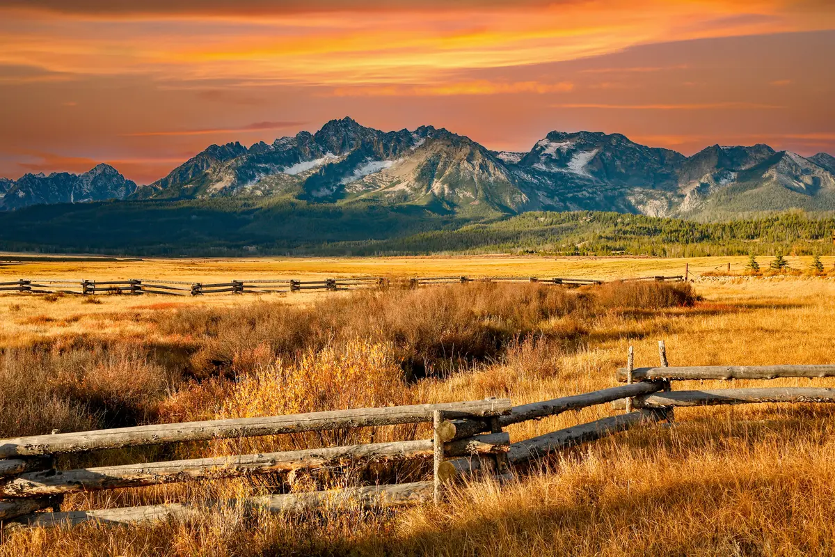 Sawtooth Mountains Idaho