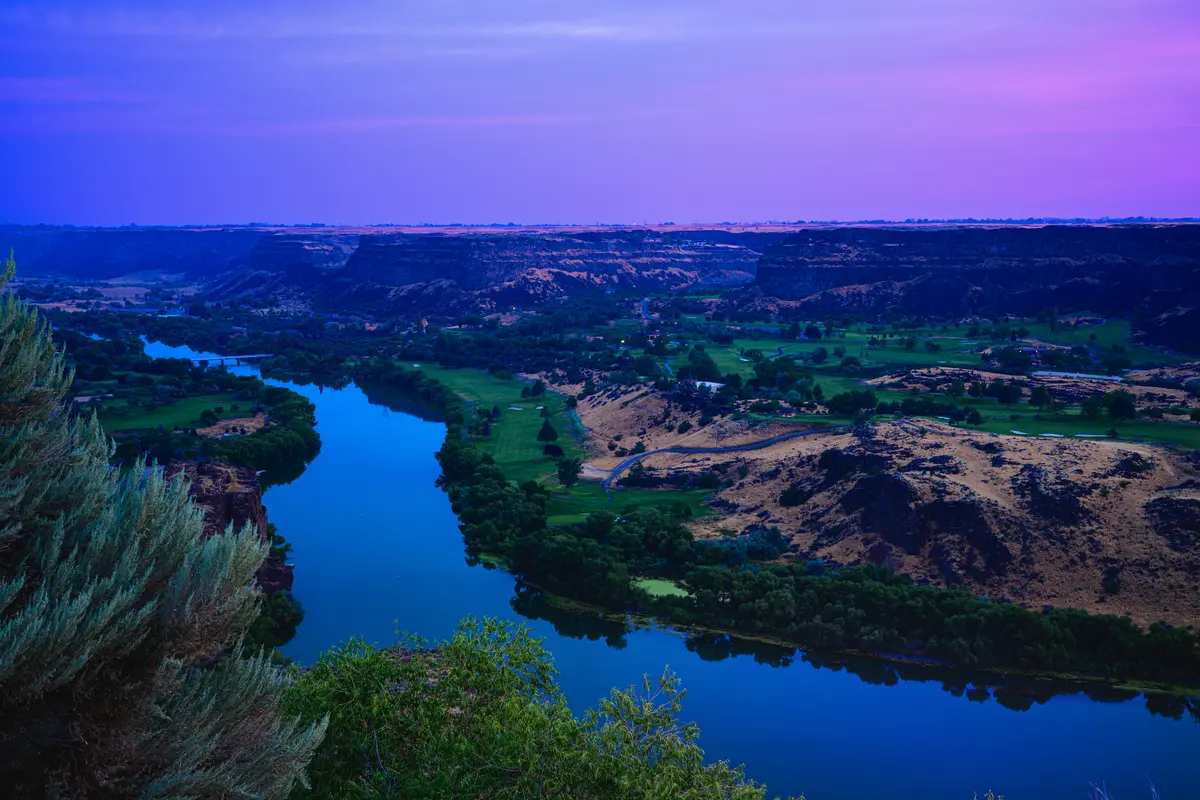 Magic Valley Idaho Snake River Canyon