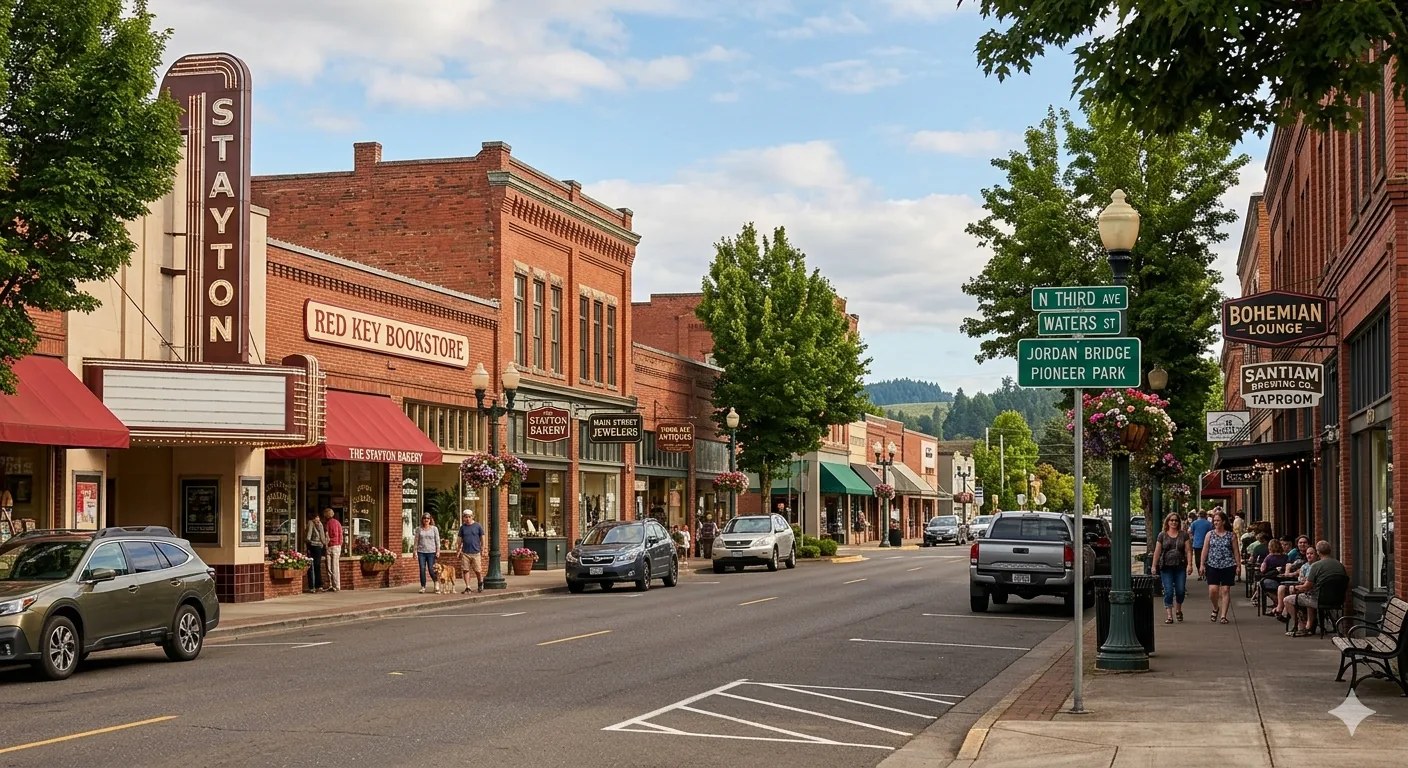 Stayton scenery