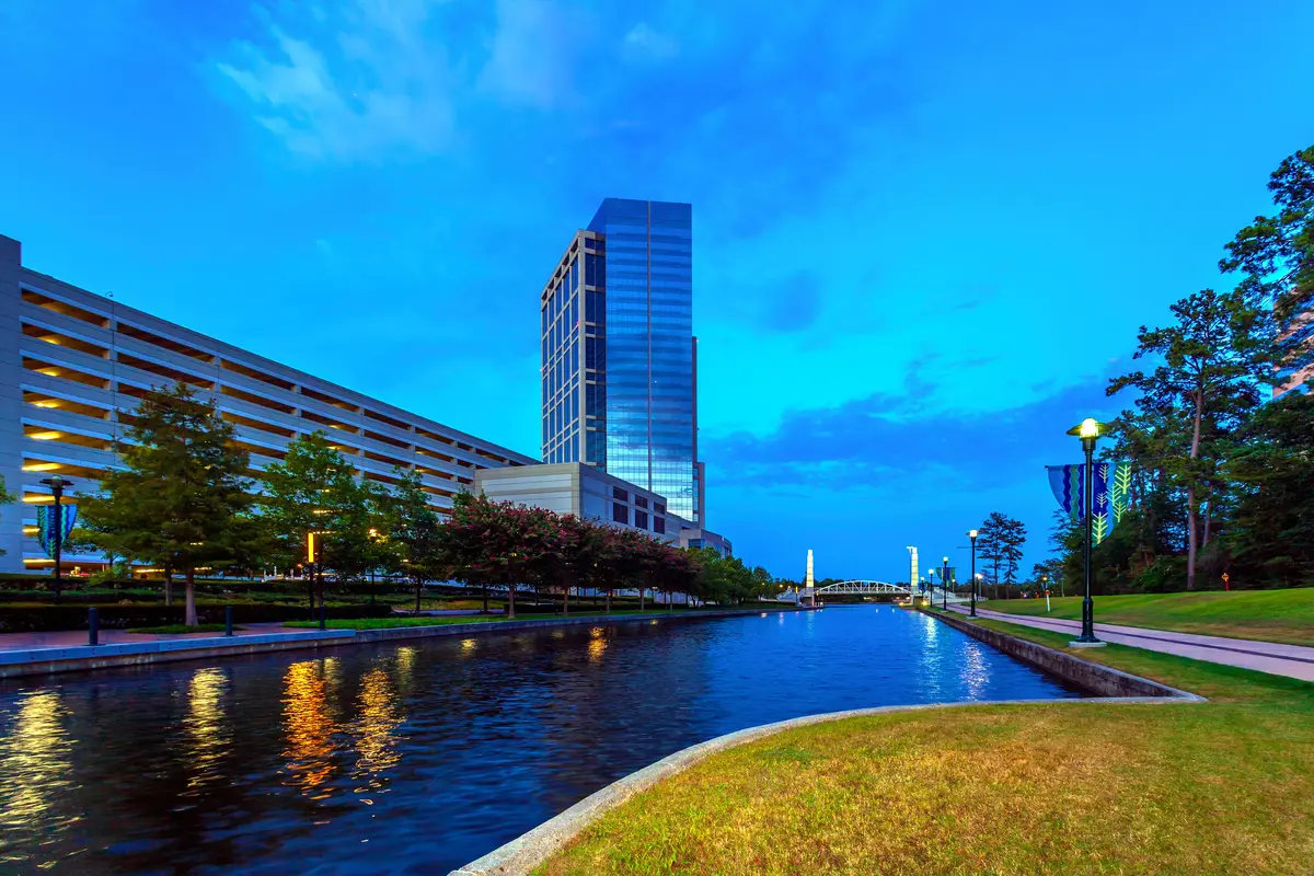 The Woodlands scenery