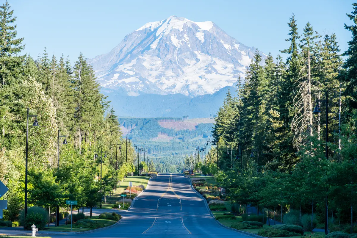 Bonney Lake scenery